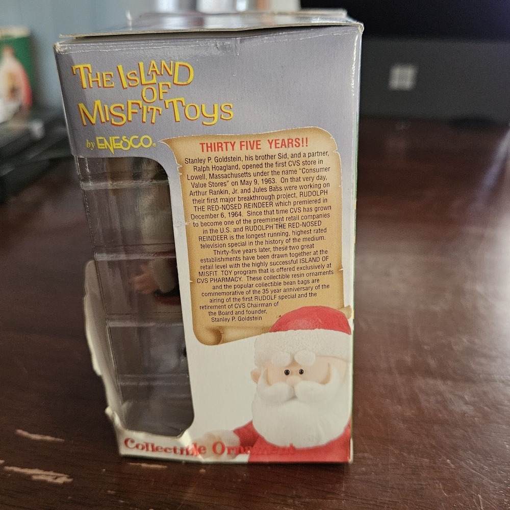 The Island Of Misfit Toys CVS Santa & Yukon Cornelius 1999 Rare Ornaments - Picture 12 of 15